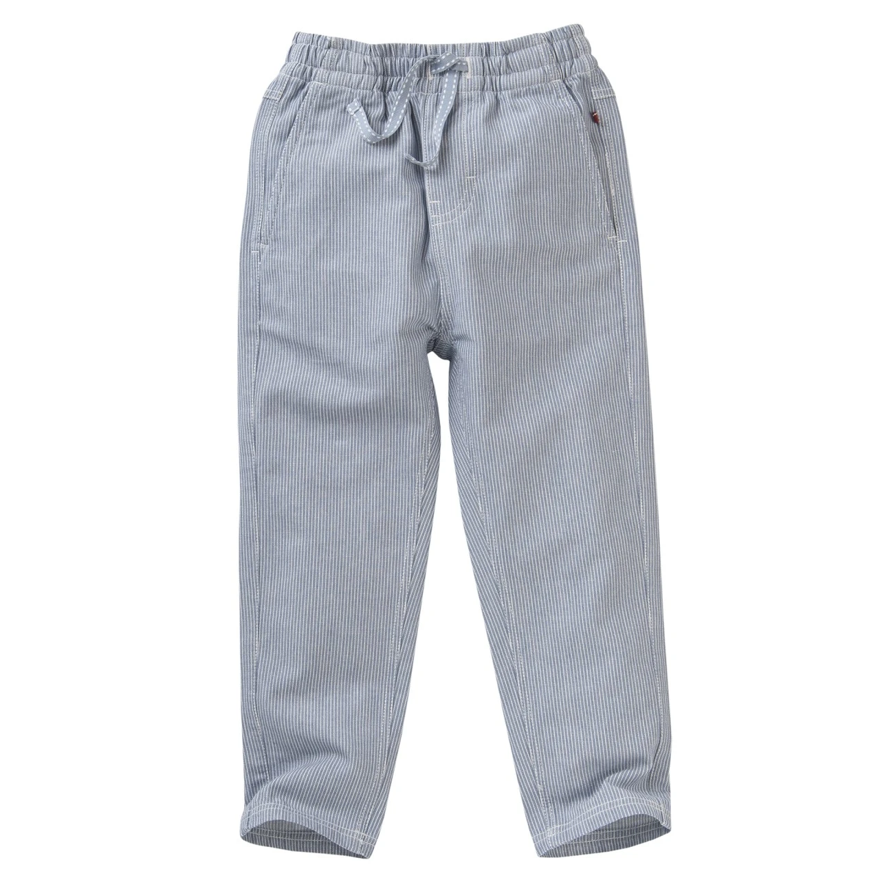 People Wear Organic Jeans Hose Gestreift Jeansblau 1 People Wear Organic Jeans Hose Gestreift Jeansblau
