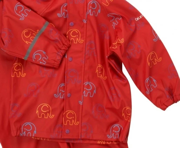 CeLaVi Kinder Regenset 2 Teiler Mit Bunten Elefanten 4 CeLaVi Kinder Regenset 2 Teiler Mit Bunten Elefanten – Bild 4