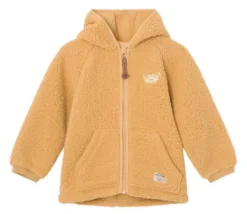 Mini A Ture X Affenzahn Fleecejacke Anno Tiger Zartgelb