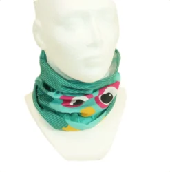 Affenzahn Loop EULE Türkis Mädchen Schlauchschal Leichter Schlupfschal