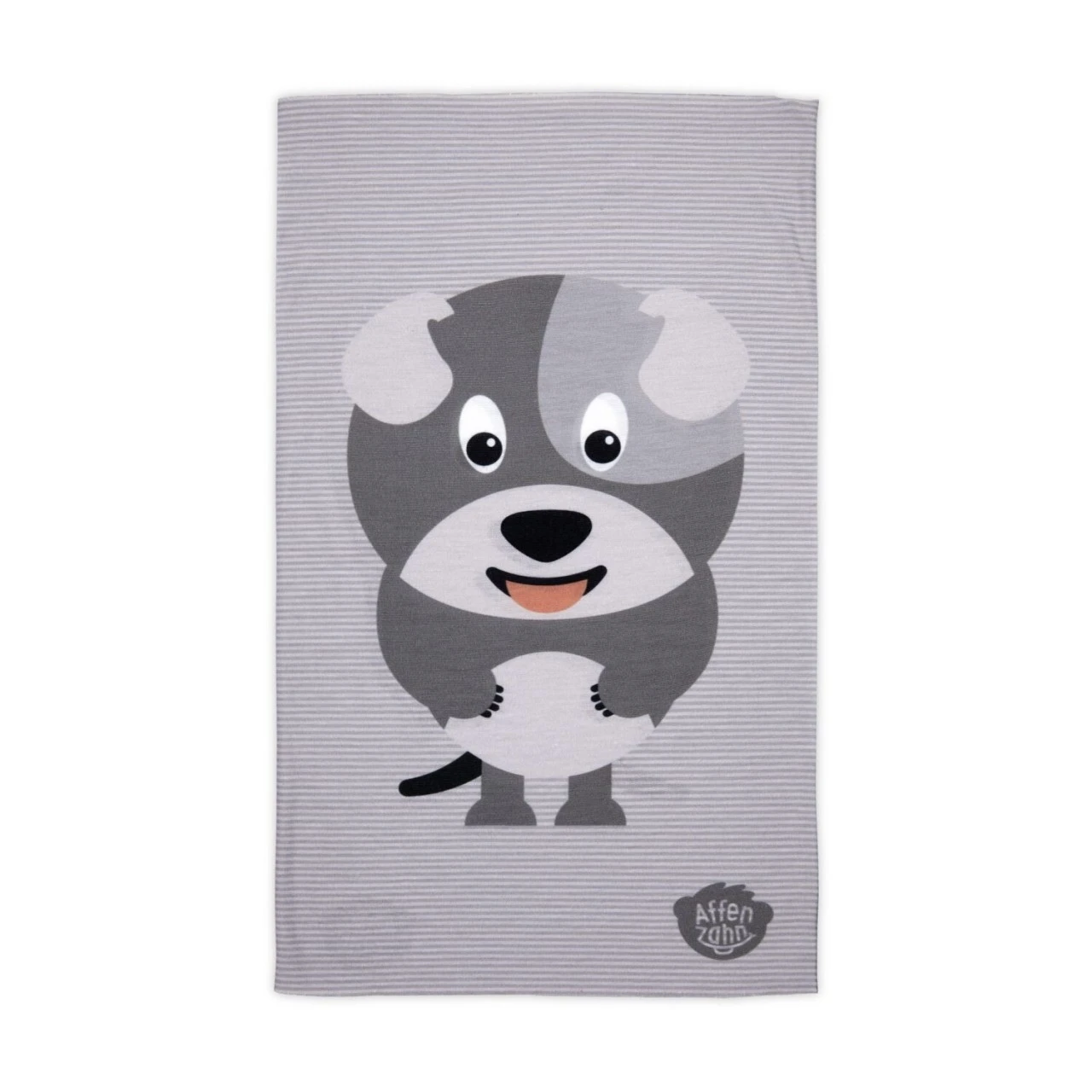 Affenzahn Loop HUND Grau Leichter Kinder Schlauchschal Schlupfschal 4 Affenzahn Loop HUND Grau Leichter Kinder Schlauchschal Schlupfschal – Bild 4
