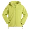 BMS Fleecejacke Limette Antarctic-Fleece Mit Kapuze