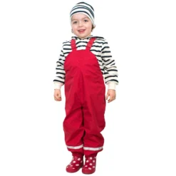 BMS Atmungsaktiv Kinder Regenlatzhose Matschhose Mit Trägern -Kinderbekleidungs Geschäft BMS Regenhose atmungsaktiv rot T559 300 1280x1280 1