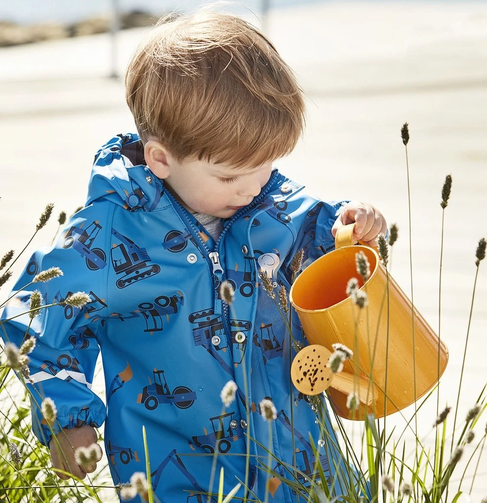 CeLaVi Regen-Set Blau Bagger 2 CeLaVi Regen-Set Blau Bagger – Bild 2