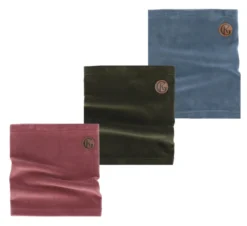 Gullkorn Fleece Halswärmer Schlauchschal Mørk