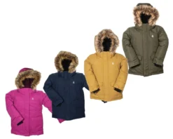 Kamik Kinder Thermo Winterjacke ADEN Atmungsaktiv + Wasserdicht
