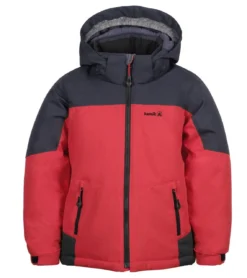 Kamik BOWEN Rot/dunkelgrau Kinder Winterjacke