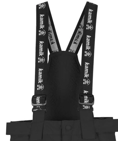Kamik HARPER Schwarz Kinder Thermo Outdoorhose Skihose 5 Kamik HARPER Schwarz Kinder Thermo Outdoorhose Skihose – Bild 5