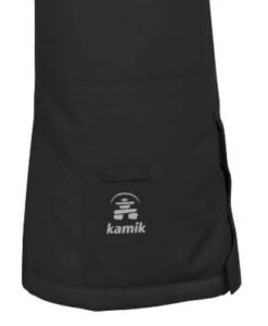 Kamik WINKIE Schwarz Thermo Outdoorhose Skihose -Kinderbekleidungs Geschäft Kamik V6 8360 HARPER black 5 1280x1280