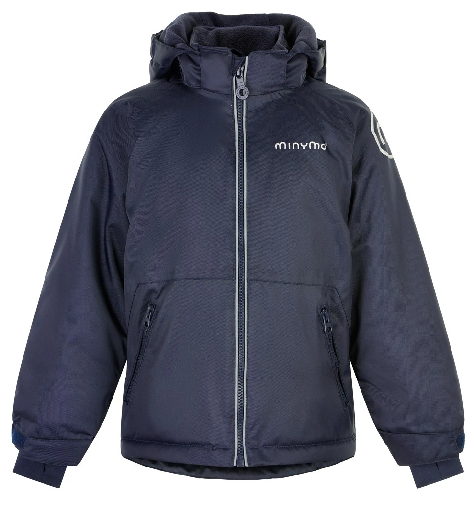 MINYMO Kinder Winterjacke Uni Navy Wasserdicht 1 MINYMO Kinder Winterjacke Uni Navy Wasserdicht