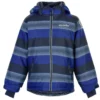 MINYMO Jungen Winterjacke Placid Blue Stripes