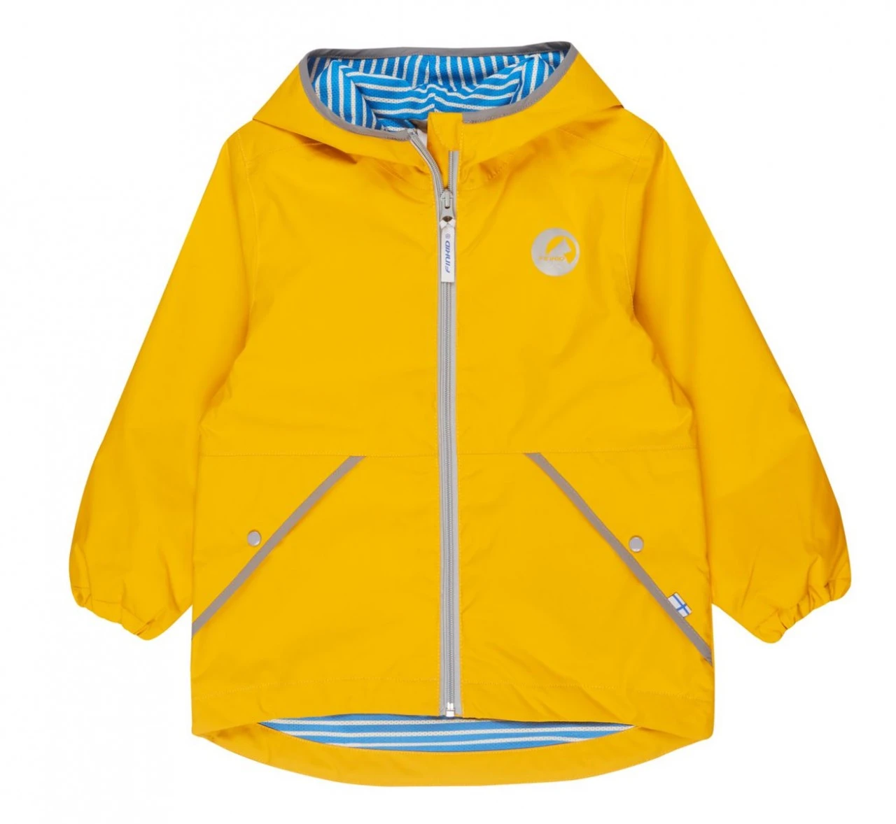 Finkid Puuskiainen Yellow/storm Kinder Outdoorjacke Atmungsaktiv 1 Finkid Puuskiainen Yellow/storm Kinder Outdoorjacke Atmungsaktiv