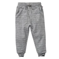People Wear Organic Sweat-Hose Jogginghose Grau/ecru Gestreift