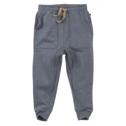 People Wear Organic Sweat-Hose Rauchblau Melange Jogginghose