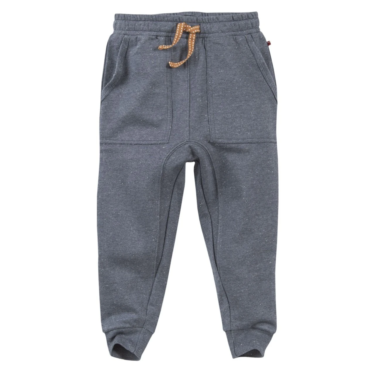 People Wear Organic Sweat-Hose Rauchblau Melange Jogginghose 1 People Wear Organic Sweat-Hose Rauchblau Melange Jogginghose