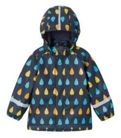 Reima Koski Kinder Regenjacke Aquatic Mit Fleecefutter