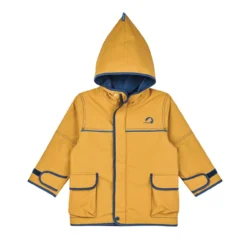 Finkid TUULIS Golden Yellow/navy Zip In Outdoorjacke Atmungsaktiv