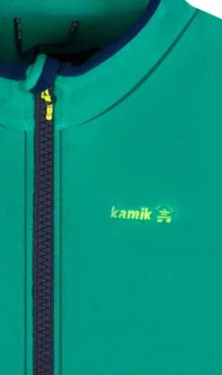Kamik Kinder Fleeceweste ärmellose Weste Aus Fleece Für Waldhüpfer -Kinderbekleidungs Geschäft V45086 PHOENIX green midnight GMI 2 1280x1280