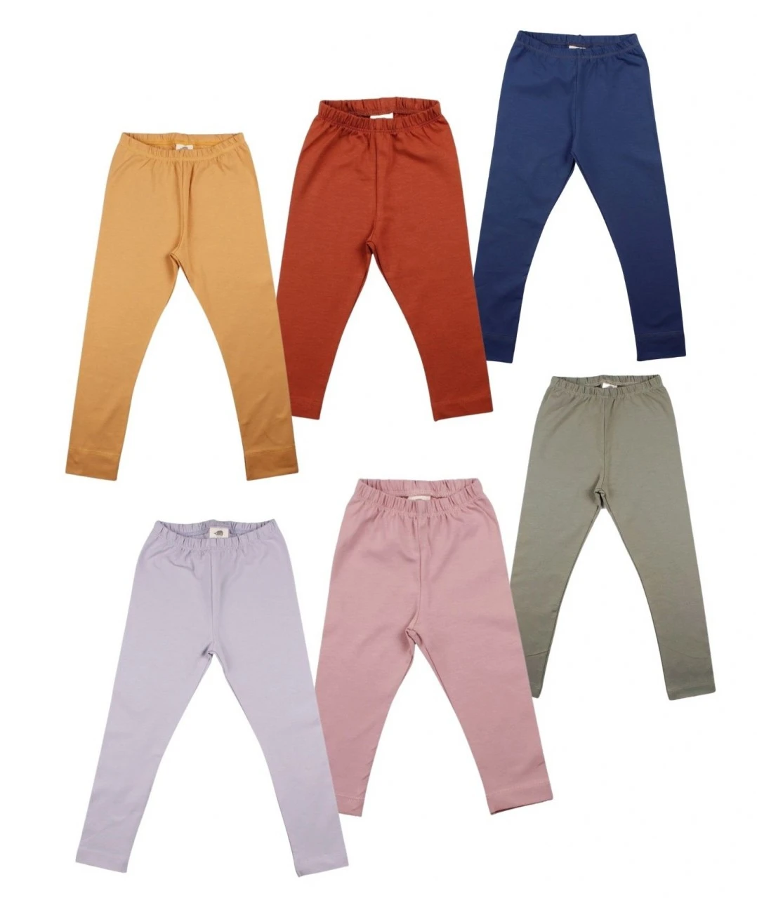 Walkiddy Jerseyhose Leggings Basic Uni Biobaumwolle GOTS 2 Walkiddy Jerseyhose Leggings Basic Uni Biobaumwolle GOTS – Bild 2