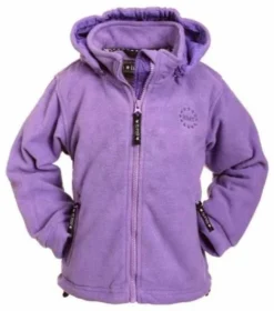 BMS Fleecejacke Flieder Antarctic-Fleece Mit Kapuze