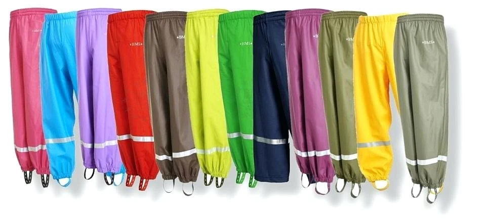 BMS Softskin Regenhose Matschhose Bundhose Ohne Träger 2 BMS Softskin Regenhose Matschhose Bundhose Ohne Träger – Bild 2