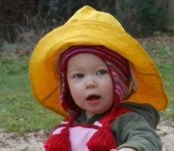 BMS Südwester Wasserdichter Regenhut Für Kinder & Erwachsene -Kinderbekleidungs Geschäft bms suedwester gelb 1280x1280