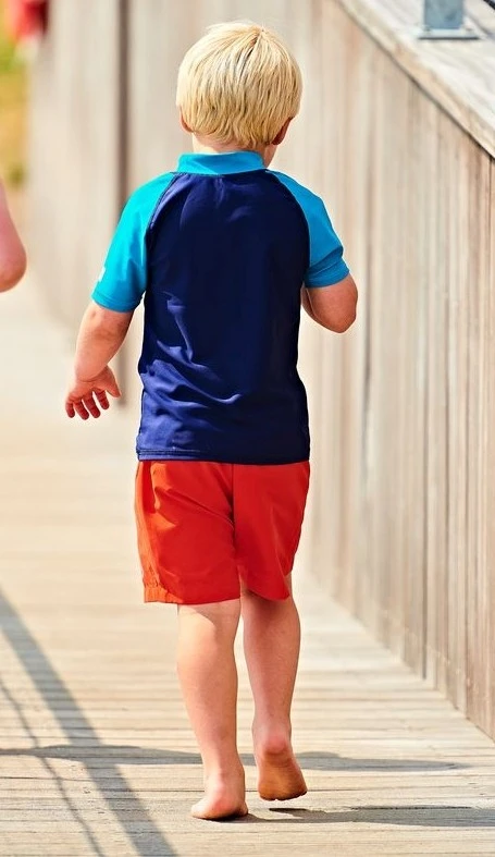 Color Kids Badeshorts BUNGO Orange 5 Color Kids Badeshorts BUNGO Orange – Bild 5