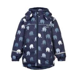 CELAVI Jungen Winterjacke Dunkelblau Mit Elefanten Outdoorjacke -Kinderbekleidungs Geschäft celavi jacke 330303 navy 1280x1280