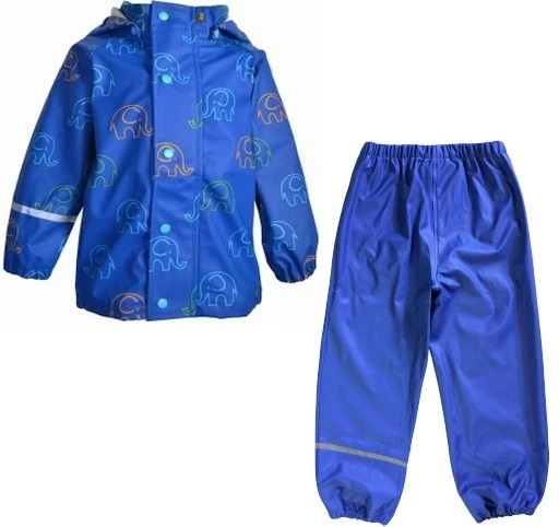CeLaVi Kinder Regenset 2 Teiler Mit Bunten Elefanten 3 CeLaVi Kinder Regenset 2 Teiler Mit Bunten Elefanten – Bild 3