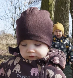 Celavi Kinder Wintermütze Mit Wolle Beanie Strickmütze -Kinderbekleidungs Geschäft celavi strickmutze aubergine 1280x1280
