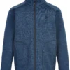 Color Kids Fleecejacke Aus Strickfleece Melange
