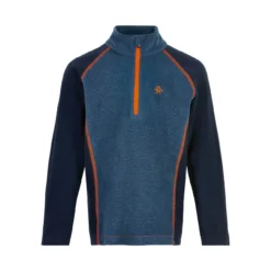 Color Kids Leichter Fleecepullover Zweifarbig Fleece Shirt Gestreift