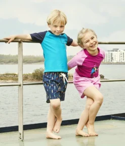 Color Kids Badeshorts Rosa Pink Mädchen Beach Shorts -Kinderbekleidungs Geschäft colorkids 2 schwimmshirts shorts 1280x1280