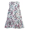Creamie Mädchen Sommerkleid Weiß Mit Blumen