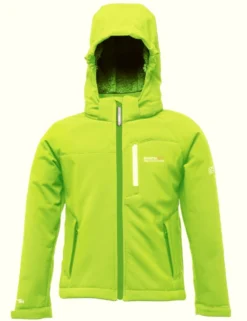 Dare2b Kinder Softshelljacke Solardust Lime