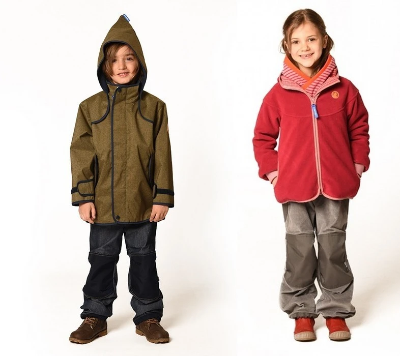 Finkid Kordhose KUU Denim/navy Outdoorhose Knieverstärkt 2 Finkid Kordhose KUU Denim/navy Outdoorhose Knieverstärkt – Bild 2