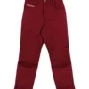 Finkid Kuusi Canvas Beet Red Kinder Outdoorhose