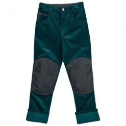 Finkid KUUSI Kord Deep Teal Kinder Outdoorhose