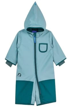 Finkid Pikku Winter EKO Smoke Blue/deep Teal Thermo Schneeanzug