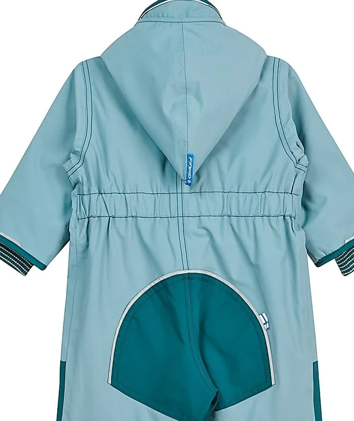 Finkid Pikku Winter EKO Smoke Blue/deep Teal Thermo Schneeanzug 2 Finkid Pikku Winter EKO Smoke Blue/deep Teal Thermo Schneeanzug – Bild 2