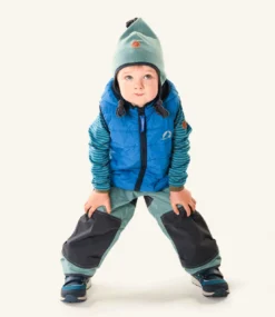 Finkid VANUKAS Nautic/navy Thermo Zip-in Steppjacke Vegan -Kinderbekleidungs Geschäft finkid vanuli weste gesteppt 1280x1280