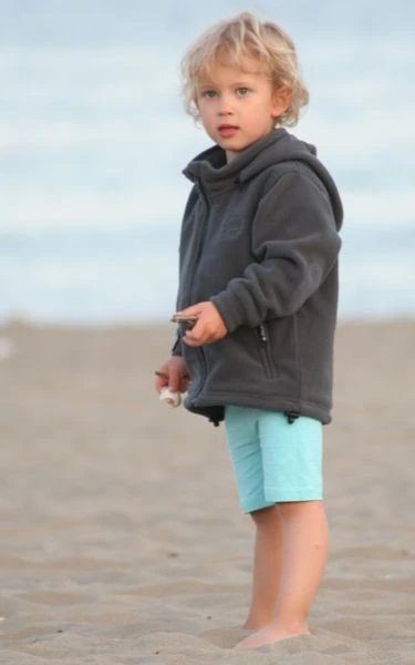 BMS Fleecejacke Grau Antarctic-Fleece Mit Kapuze 2 BMS Fleecejacke Grau Antarctic-Fleece Mit Kapuze – Bild 2