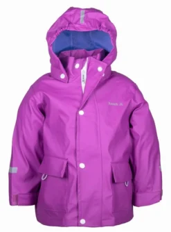 Kamik Kinder Regenjacke Splash Violett Mit Textilfutter