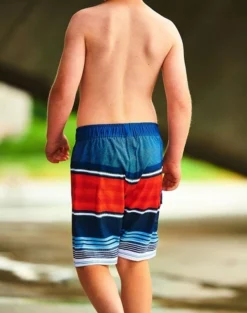 Color Kids ESKE Beach Shorts Kinder Bermuda Blau/rot -Kinderbekleidungs Geschäft kinder badeshorts eske kids 1280x1280