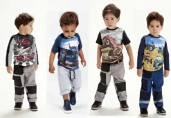 Minymo Kinder Traktor T-Shirt Kurzarm Blau -Kinderbekleidungs Geschäft me too shirts jungen 18 1280x1280 2