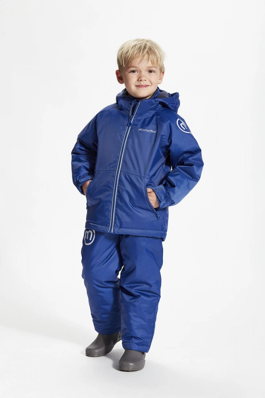 MINYMO Winterjacke Uni Royalblau Wasserdicht 3 MINYMO Winterjacke Uni Royalblau Wasserdicht – Bild 3