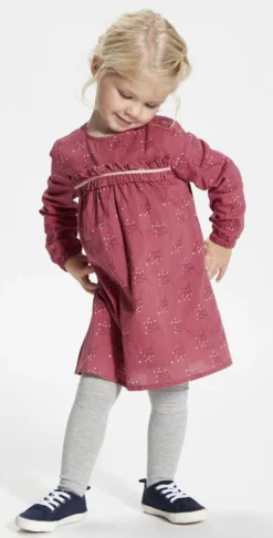 Minymo Mädchenkleid Rose Wine Flowers -Kinderbekleidungs Geschäft minymo kleid rosa madchen 4849 1280x1280