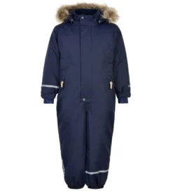 Minymo Schneeanzug Dunkelblau Wasserdicht Uni