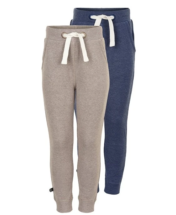 Minymo Kinder Sweathose Sand/navy Im 2er Pack Jogginghose 1 Minymo Kinder Sweathose Sand/navy Im 2er Pack Jogginghose