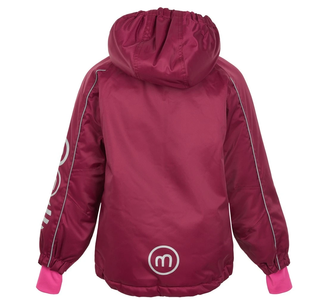 MINYMO Kinder Winterjacke Le90 Red Plum 2 MINYMO Kinder Winterjacke Le90 Red Plum – Bild 2